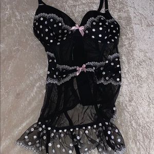 Polka Dot Bustier